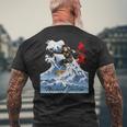 マイケルジャクソン 024 メンズTシャツ バックプリント 高齢者への贈り物