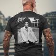 マイケル・ジャクソン アット Laホーム ザ・ジャクソン5 1975 メンズTシャツ バックプリント 高齢者への贈り物