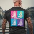 メルちゃん 派手かわ メンズTシャツ バックプリント 高齢者への贈り物