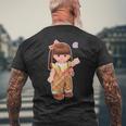 メルちゃんのおともだち れなちゃん Bigプリント メンズTシャツ バックプリント 高齢者への贈り物