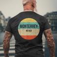 モンテレイ・メキシコ メンズTシャツ バックプリント 高齢者への贈り物