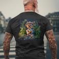 ヨーキー 犬 ヨーキー 物事 遊ぶ ビンゴ ヨーキー スタッフ ヨーキー メンズTシャツ バックプリント 高齢者への贈り物