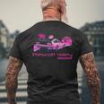 レトロ プレスコットバレー アリゾナ メンズTシャツ バックプリント 高齢者への贈り物