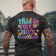 レトロな80年代パーティー衣装 ビンテージ1980年代クラシック メンズTシャツ バックプリント 高齢者への贈り物