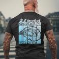 レモンと牡蠣がいる場合 面白い牡蠣。 メンズTシャツ バックプリント 高齢者への贈り物