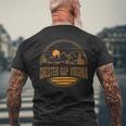 ヴィンテージ チェスターギャップ バージニアマウンテン ハイキングプリント メンズTシャツ バックプリント 高齢者への贈り物