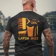 ヴィンテージ ラテンジャズ ミュージックtシャツ メンズTシャツ バックプリント 高齢者への贈り物