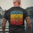 ヴィンテージ 動物 オイスター 恋人 レトロ 70年代 80年代 メンズTシャツ バックプリント 高齢者への贈り物