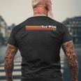 ヴィンテージ1980年代グラフィックスタイルレッドウィングミネソタ州 メンズTシャツ バックプリント 高齢者への贈り物