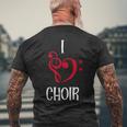 合唱団 ディレクターシャツ 面白い音楽ディレクター 面白いギフト メンズTシャツ バックプリント 高齢者への贈り物