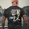 宇宙の王子様 ヴィンテージf特撮スーパーヒーロー メンズTシャツ バックプリント 高齢者への贈り物
