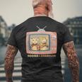 快獣ブースカシリーズ Tvレトロ04 メンズTシャツ バックプリント 高齢者への贈り物