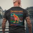 恐竜 Tyrannosaurus ティラノサウルス メンズTシャツ バックプリント 高齢者への贈り物