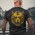 日本のタイガーの象徴的なレスリングルチャリブレマスクメンズレディース。 メンズTシャツ バックプリント 高齢者への贈り物