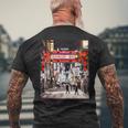歌舞伎町 東京 ジャパン ナイトライフ 日本のストリートアート メンズTシャツ バックプリント 高齢者への贈り物