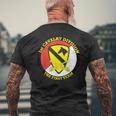 第1騎兵師団「The First Team」軍隊 メンズTシャツ バックプリント 高齢者への贈り物