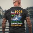 結婚28周年記念クルーズ 1998年以来 Wetill Do Trip メンズTシャツ バックプリント 高齢者への贈り物