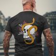 蛇 レディース メンズ 蛇柄 アナコンダ爬虫類 メンズTシャツ バックプリント 高齢者への贈り物