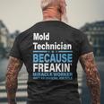 金型技術者 メンズTシャツ バックプリント 高齢者への贈り物