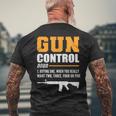 銃規制定義保安官 メンズTシャツ バックプリント 高齢者への贈り物