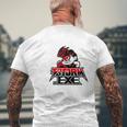 3StormExe_7_坂田央 メンズTシャツ バックプリント 高齢者への贈り物