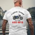 650-W1s Captonound 青タンク 旧車 メンズTシャツ バックプリント 高齢者への贈り物