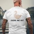 Break Me Out Of This Prison 折り紙 メンズTシャツ バックプリント 高齢者への贈り物