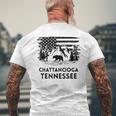 Chattanooga テネシーベア アメリカ国旗 南部 メンズTシャツ バックプリント 高齢者への贈り物