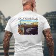 Daliによる記憶の永続性 メンズTシャツ バックプリント 高齢者への贈り物