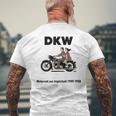 Dkw バイク 1930年代デザイン ビンテージバイク 長袖tシャツ メンズTシャツ バックプリント 高齢者への贈り物