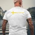 Drapeau De Lauède -Port Maillot Deport -Tyleverige T-shirt imprimé au dos Cadeaux pour les vieillards