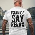 Frankieay Relax 太字フォントシャツ メンズTシャツ バックプリント 高齢者への贈り物