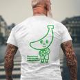Happy Birthday！ ばなぼう メンズTシャツ バックプリント 高齢者への贈り物