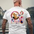 Life Picture Collection _ ツイッギー3 メンズTシャツ バックプリント 高齢者への贈り物