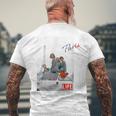 Life Picture Collection トラベル（９） エッフェル塔 ／ フランス ／ パリ メンズTシャツ バックプリント 高齢者への贈り物