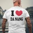 I Love Da Nang ダナンが大好きです メンズTシャツ バックプリント 高齢者への贈り物