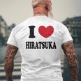 I Love Hiratsuka アイラブ平塚 メンズTシャツ バックプリント 高齢者への贈り物