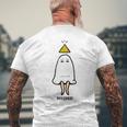 Medjed 〜メジェドさん〜 長袖tシャツ メンズTシャツ バックプリント 高齢者への贈り物