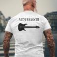 Meshuggah 8弦シグネチャーギター メンズTシャツ バックプリント 高齢者への贈り物