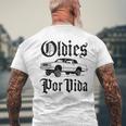 Oldies Porida ヴィンテージ ローライダー 車 メキシカン チカーノ チョロ 長袖tシャツ メンズTシャツ バックプリント 高齢者への贈り物