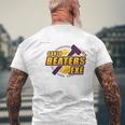 Sanjo BeatersExe_6_石倉利佳 メンズTシャツ バックプリント 高齢者への贈り物