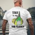Talk To My Tail 羽 ファニー セキセイバト セキセイインコ メンズTシャツ バックプリント 高齢者への贈り物