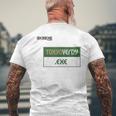TokyoerdyExe_2_小口陸 メンズTシャツ バックプリント 高齢者への贈り物