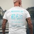Trucker's Life 面白いトラック運転手トラックバックサイド メンズTシャツ バックプリント 高齢者への贈り物