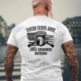 US Army 第101空挺師団 バックデザイン メンズTシャツ バックプリント 高齢者への贈り物