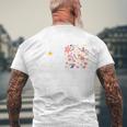 Your Plan And God's Plan Isaiah 聖書の一節 信仰 裏面 メンズTシャツ バックプリント 高齢者への贈り物