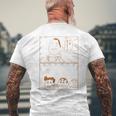 【まんが】クレヨンしんちゃん ボーちゃんの鼻水 メンズTシャツ バックプリント 高齢者への贈り物