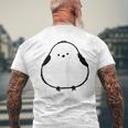 しまえなが Himaenega かわいい デザイン メンズTシャツ バックプリント 高齢者への贈り物