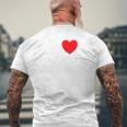 アイ・ラブ・アナキズム-アナーキー・アナーキスト・ファニー・アノック・パンク・リバティ メンズTシャツ バックプリント 高齢者への贈り物