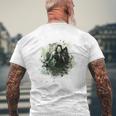 アラゴルン 北のレンジャー ファンタジー戦士の森 Papl3459 メンズTシャツ バックプリント 高齢者への贈り物